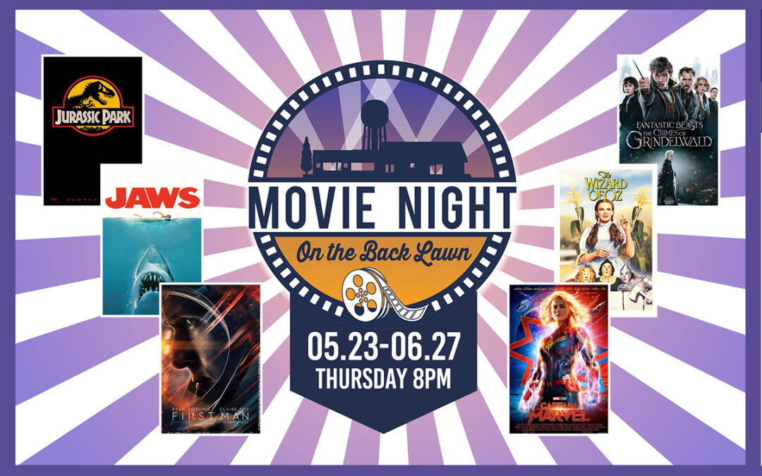 Movies Under the Stars in May & June