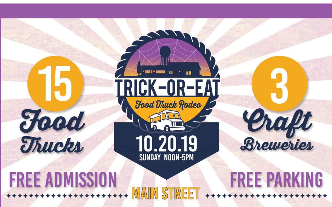 Only Treats Here! Trick or Eat Food Truck Rodeo is Oct. 20