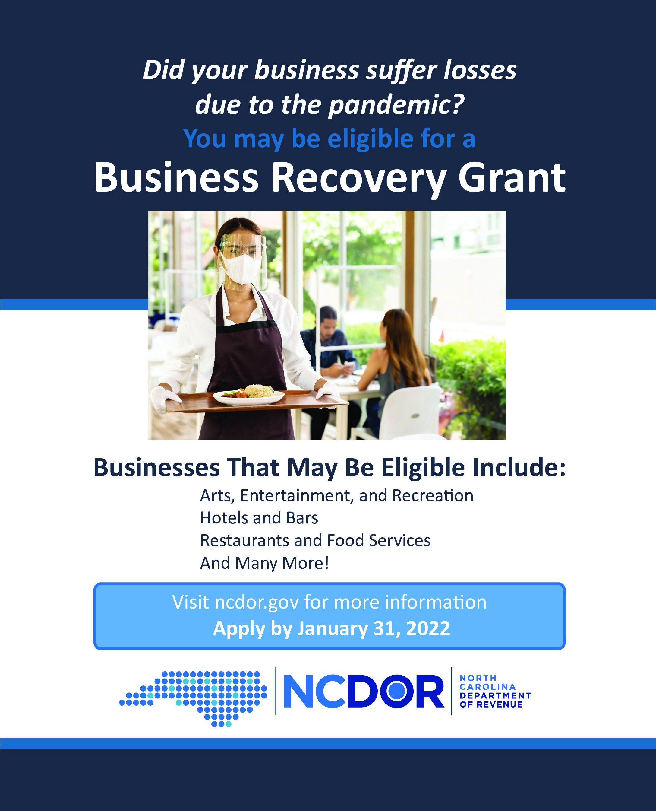 Business Recovery Grant Now Available